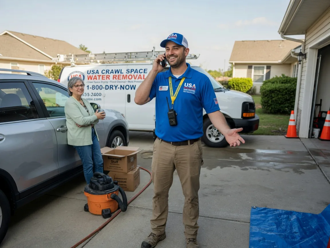 Crawl Space Water Removal Caroline, WI FAQs